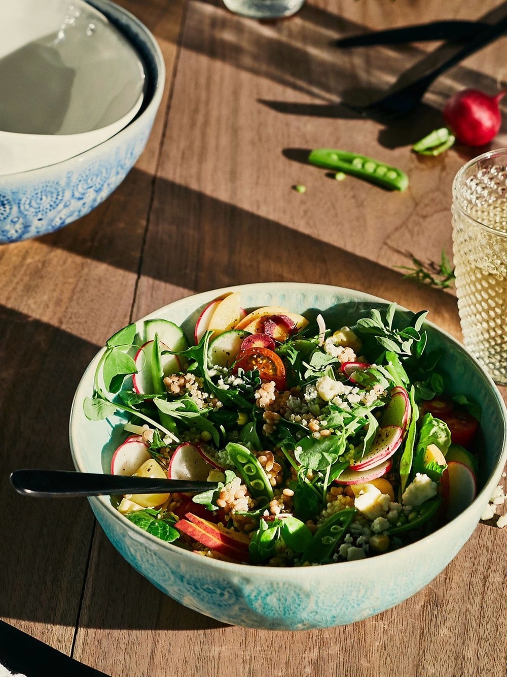 Anthropologie Old Havana Salad Bowl